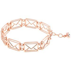 Ted Baker Love Letter Envelope ROSE GOLD Bracelet